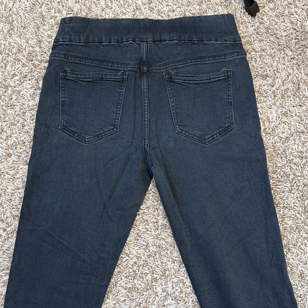 Liverpool Company Skinny Jeans Sienna Pull On Legging Dark Blue size 12/31 - Picture 8 of 14